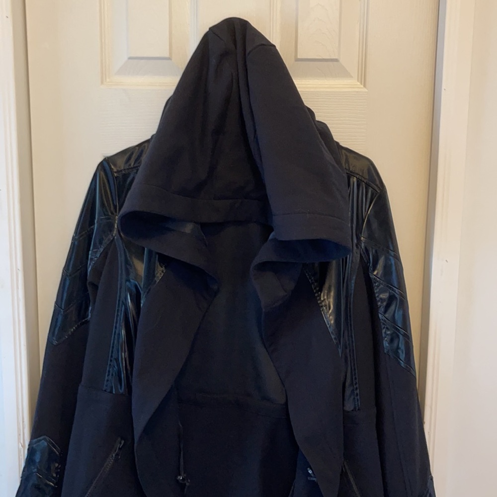 NWT Blanc Noir women’s Drape Front Jacket